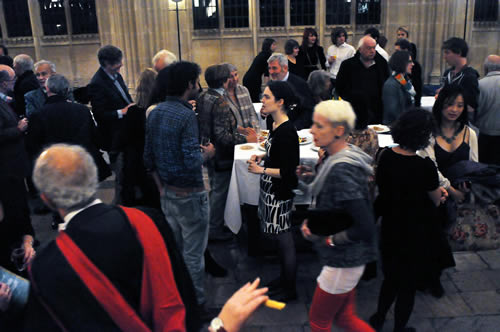 The Bodleian Library’s Divinity School provides a fitting venue