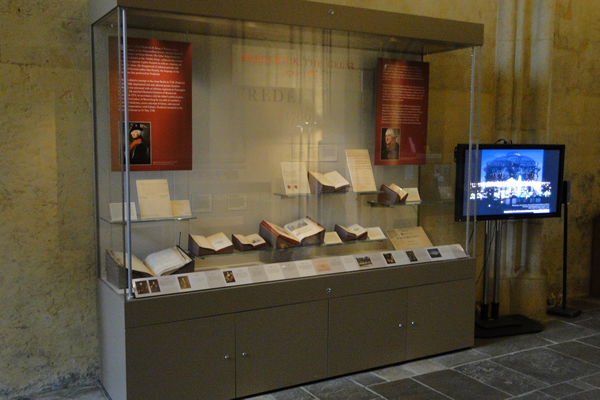 Photo of the display at the Bodleian