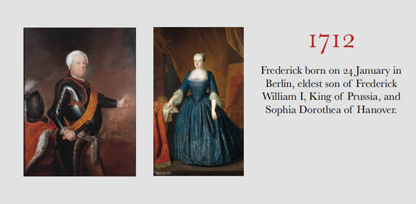 1712 Frederick born. Image of parents