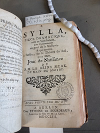 Libretto for Opera Sylla